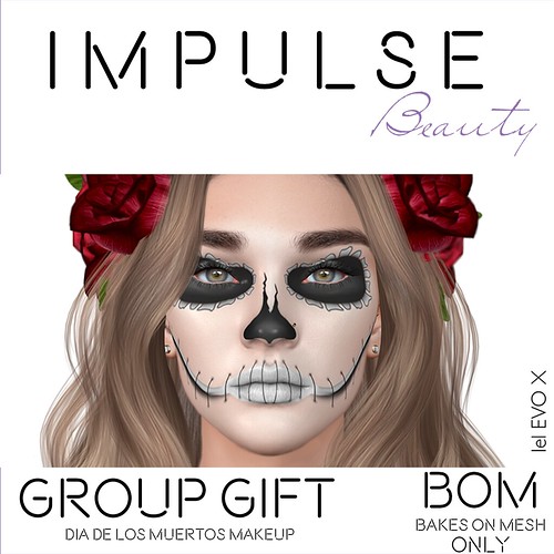 Group Gift dia de los muertos makeup