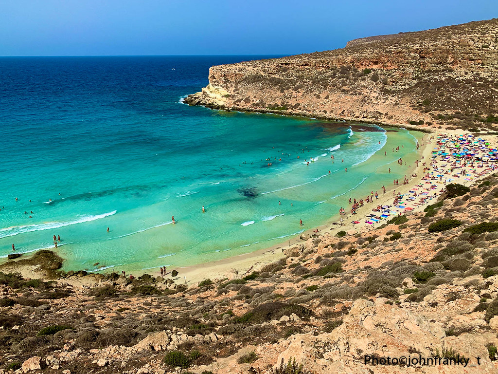 Lampedusa Island-Spiaggia dei Conigli-Sicily-Italy