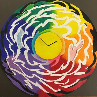 Colorful Clock by Carolyn Deng | by Alachua County Library District