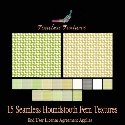 TT 15 Seamless Houndstooth Fern Timeless Textures