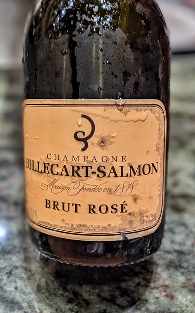 First Course: Billecart-Salmon Brut Rosé Chapagne, France