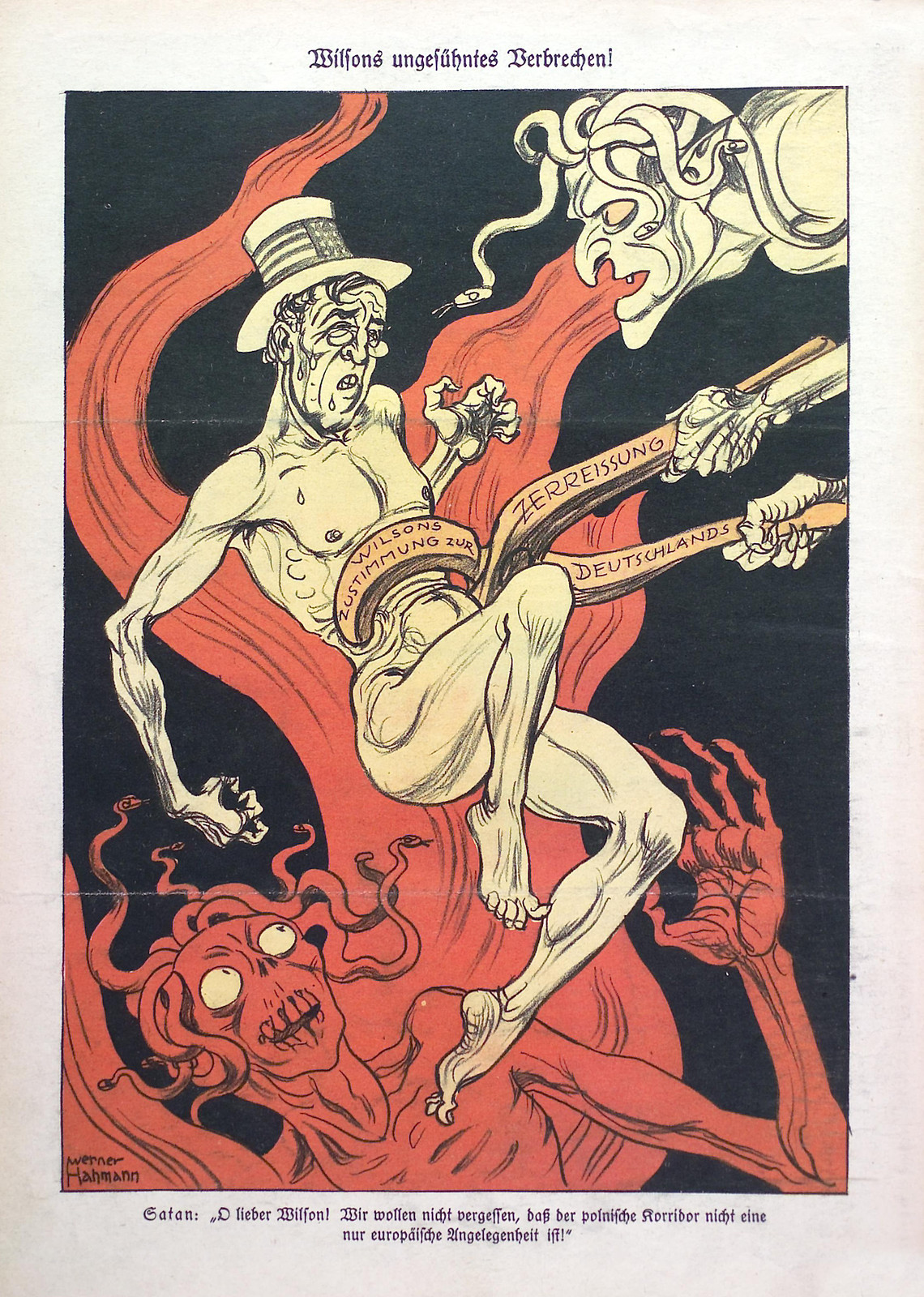 Kladderadatsch, Illustraion by Werner Hahmann, 1931