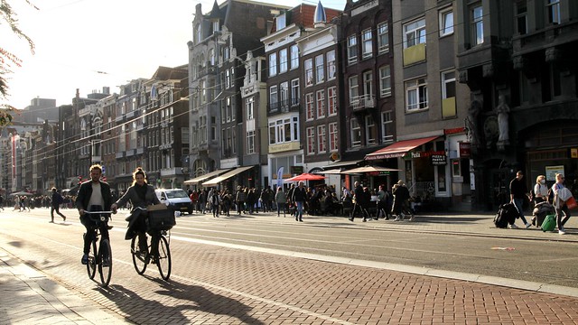 Amsterdam city - cyclists
