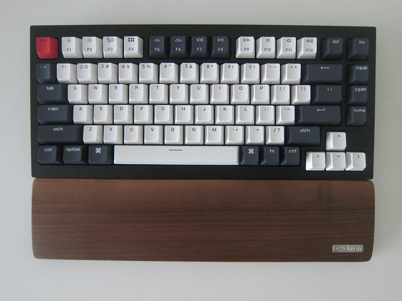 Keychron Q1 - With Keychron Keyboard Wooden Palm Rest