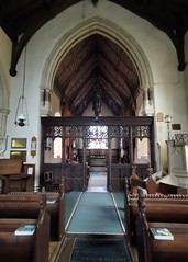 screen and chancel arch