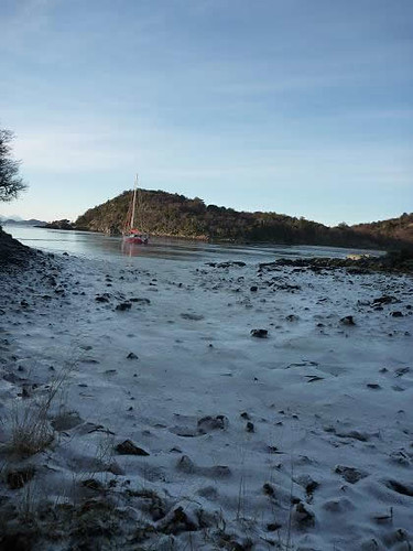 Tuz değil buz Eugenio koyu Beagle kanalı
