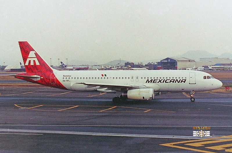 Mexicana / Airbus A320-231 / XA-RYQ "Teotitlan"