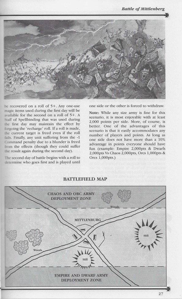 [Scenario][Battle Rep] The Battle Of Mittlenberg (Warmag#11) 51612233362_8016b7e779_b