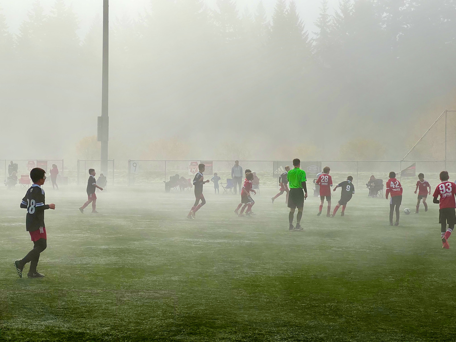 Foggy Soccer Morning