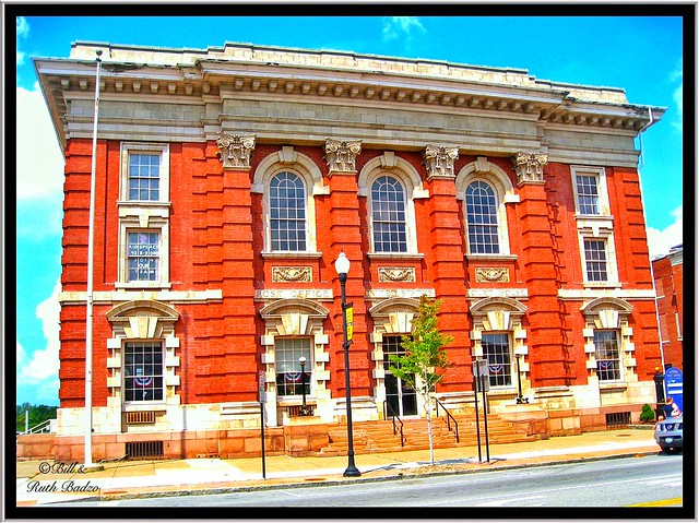 Lockport New York - United States CourtHouse - Post Office -