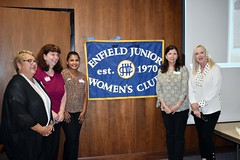 Citation presentation to the Enfield Junior Women's Club