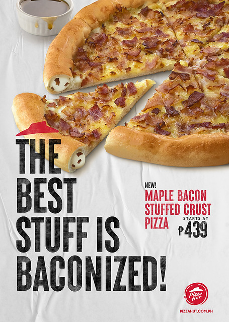 Bring home the (maple) bacon with Pizza Hut’s Maple Bacon Stuffed Crust Pizza