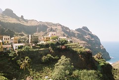Fontainhas, the most scenic village in the world. Santo Antão island, Cabo Verde.