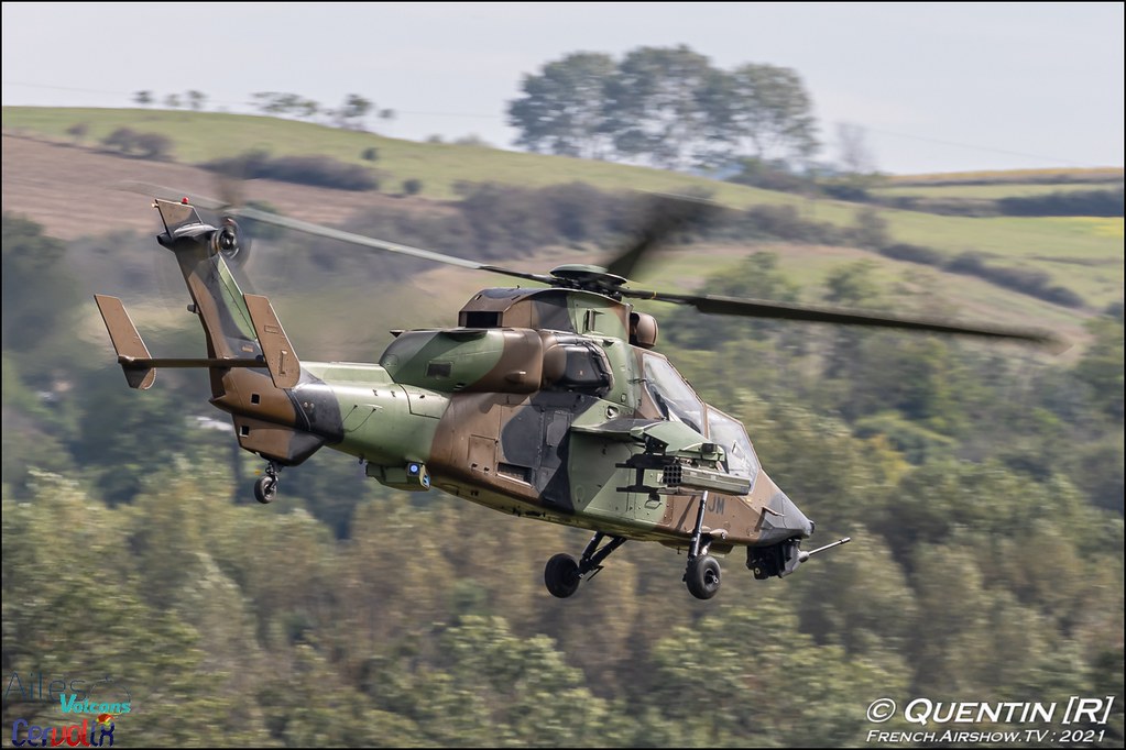  EC665 Tigre ALAT Airbus Helicopters Ailes et Volcans Cervolix Issoire Meeting Aerien 2021