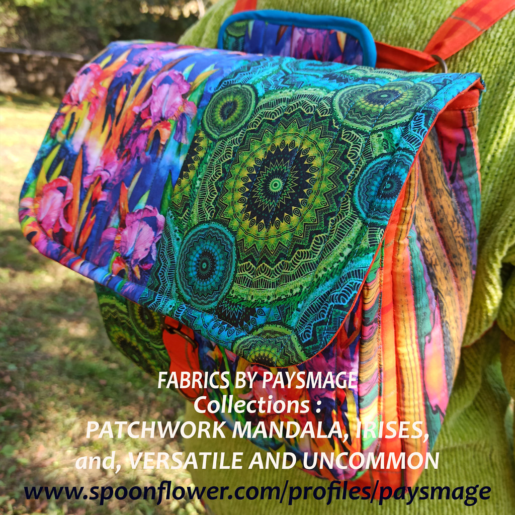 8-Irises-and-Patchwork-Mandala-bag-by-Paysmage