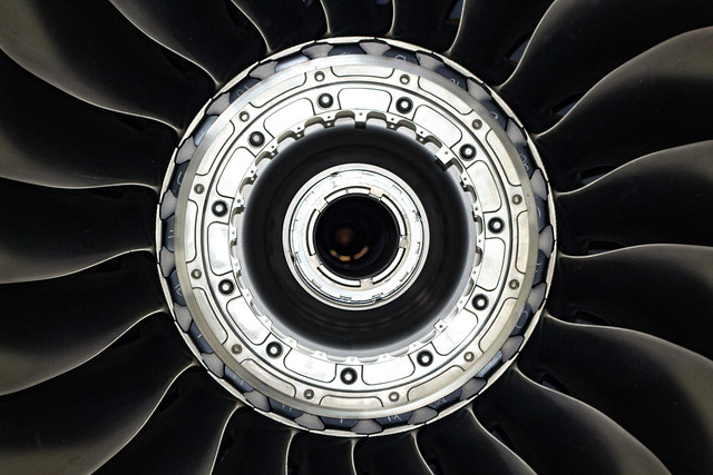 Pratt & Whitney Canada PW307D fan blades