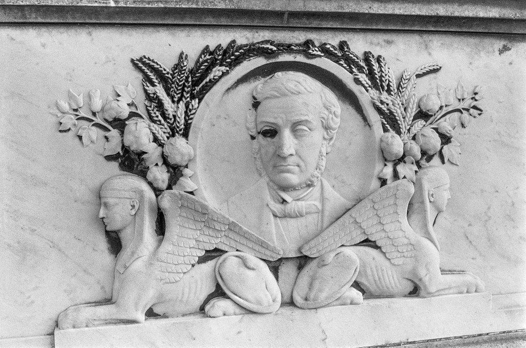 Bas-relief, Tomb, West Norwood Cemetery, West Norwood, Lambeth, 1991, 91-9k-25