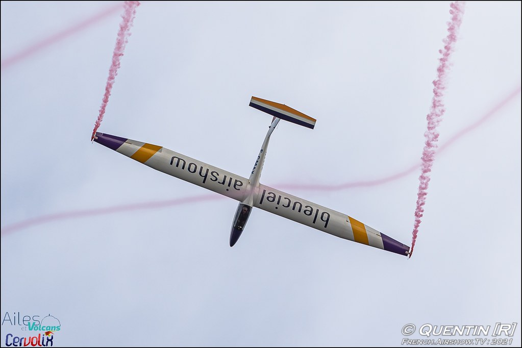  Pilatus B4 Planeur de voltige Denis Hartmann Ailes et Volcans Cervolix Issoire Meeting Aerien 2021