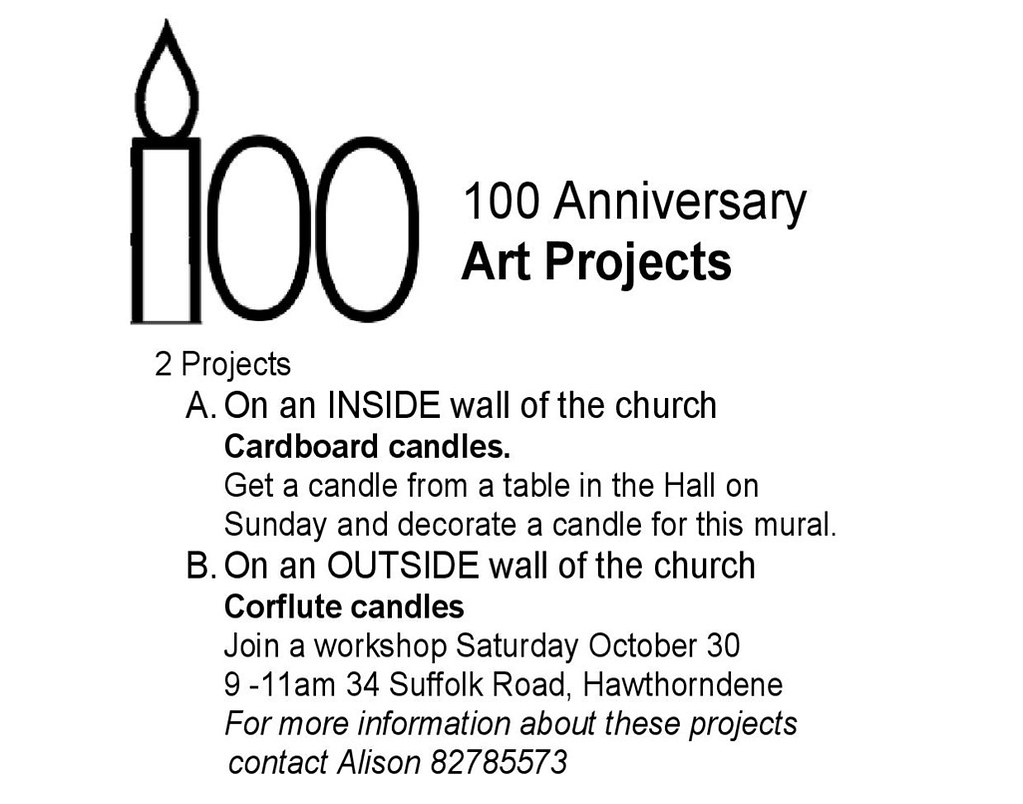 100th Anniversary Art Projects