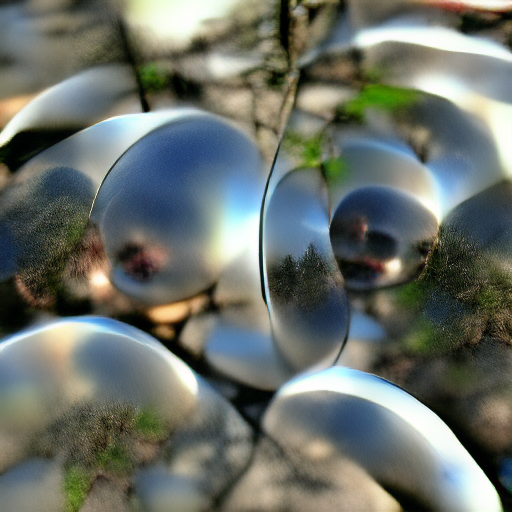 'reflective spheres' Visions of AI v2 Text-to-Image