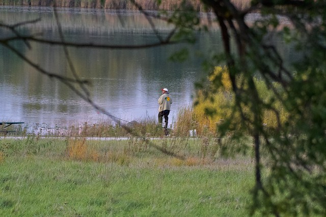 Fishing at Paterson Lake