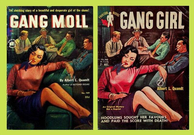 Twin Digests - Gang Moll vs Gang Girl - Albert L. Quandt