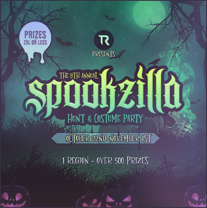 Spookzilla opens 12pm SLT FRI Oct 22