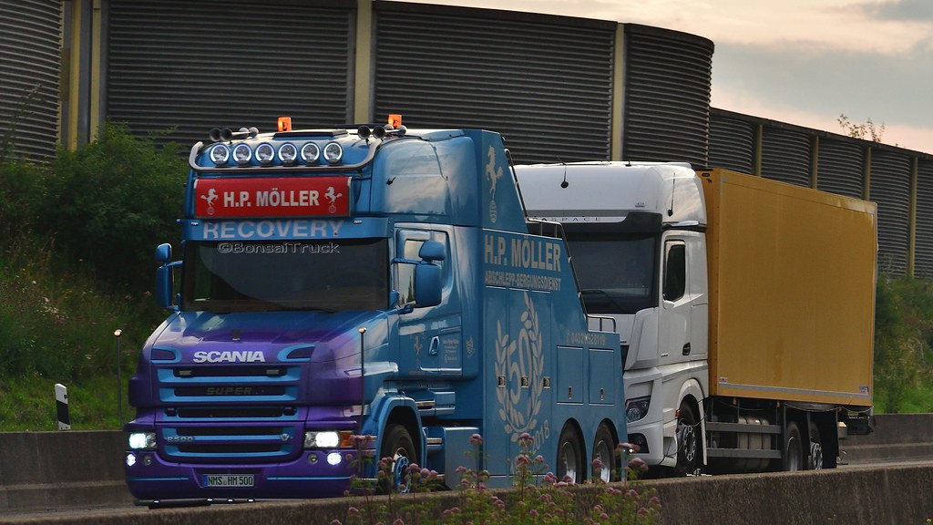 D - H.P. Möller Recovery Scania R500 TL Hauber