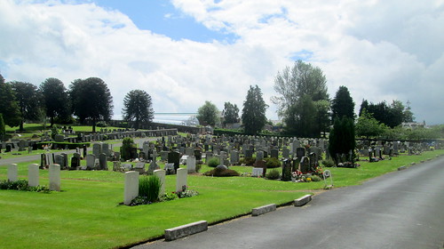 Section of Polish Graves, Jeanfield and Wellshill Cemetery, Perth