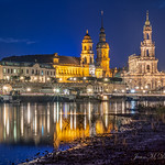 Dresden 2021 am Abend