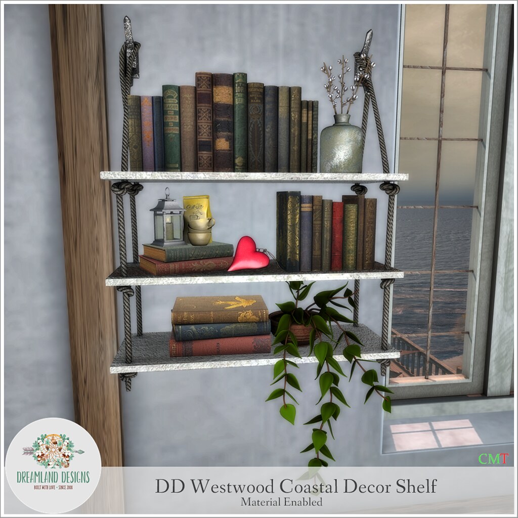 DD Westwood Coastal Decor Shelf 1024 AD A