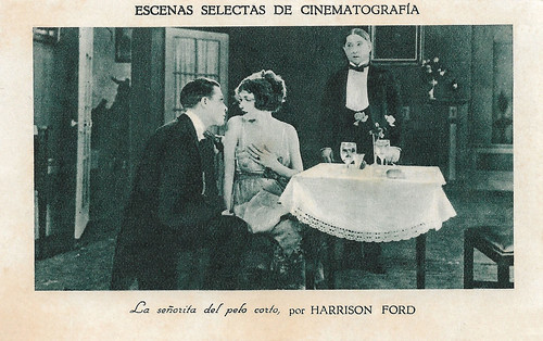 Harrison Ford and Constance Talmadge in Wedding Bells