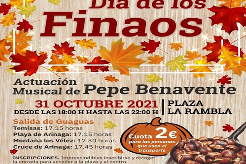 Cartel de la celebración del Día de los Finaos en Agüimes