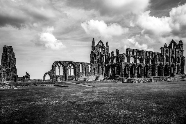 The Sky over Whitby Abbey