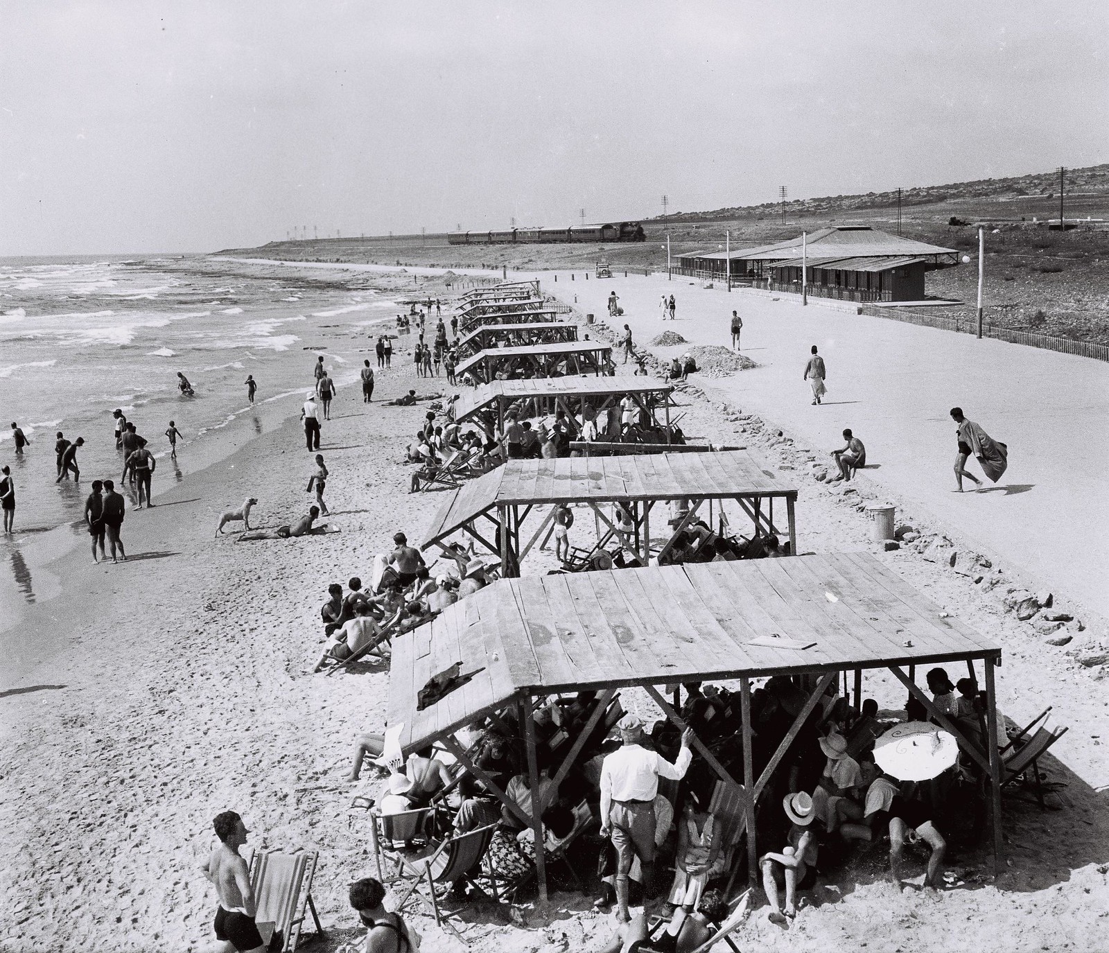 1934. Пляж Хайят Бич