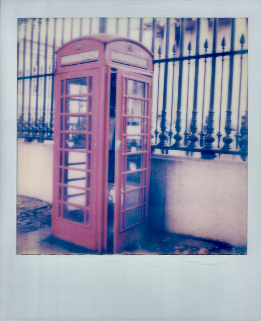 Fall Polaroid Week 2021, Day 1, Photo 1: British “Telly” Booth