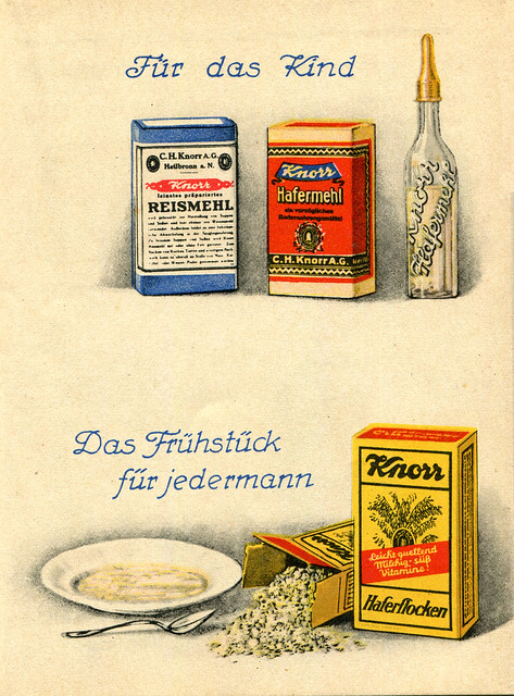 Werbeheftchen der Firma Knorr, Illustration 1