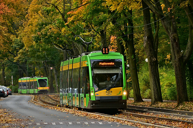 Solaris Tramino S105P #523 MPK Poznań