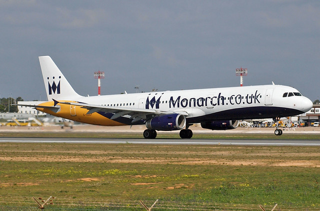 Airbus A321-231 G-OZBT Monarch