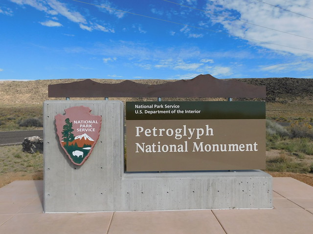 Petroglyph National Monument Sign
