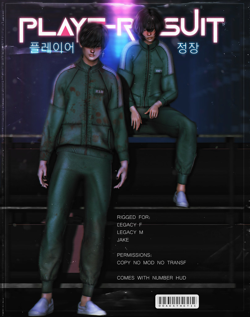 [TNK] PLAYER SUIT – @WAREHOUSE SALE