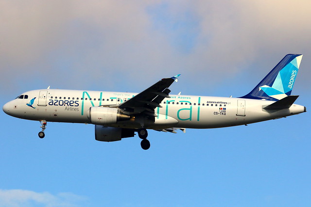 Azores Airlines Airbus A320-214 CS-TKQ