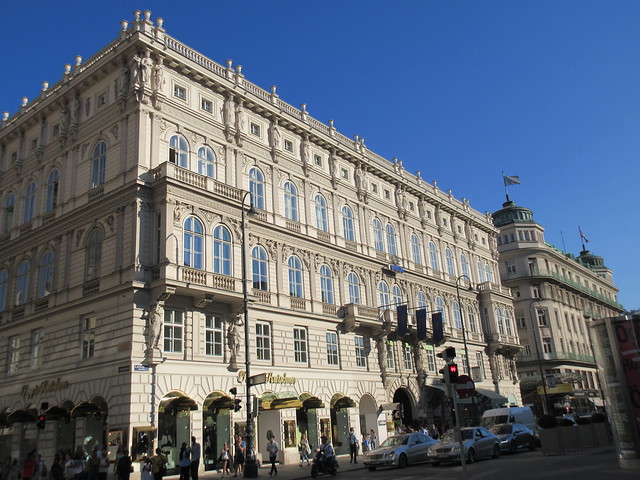 Buildings of Kärntner Straße, Vienna, Austria