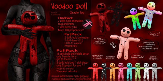 .:Bad Rabbit:. Voodoo Doll Oracle Toy CONTEST GIVEAWAY!!!!!