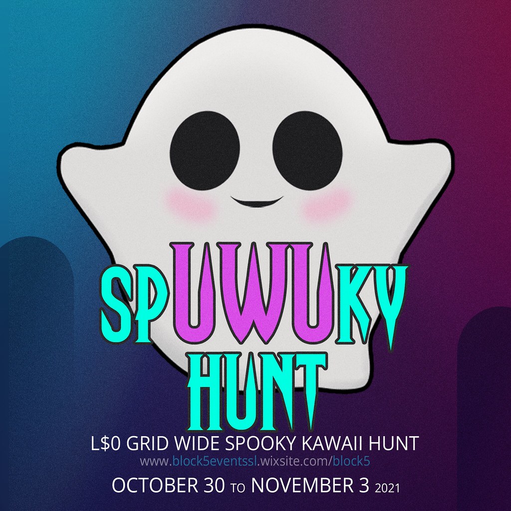 SpUWUky Hunt – Coming Soon Oct 30 – 3rd Nov