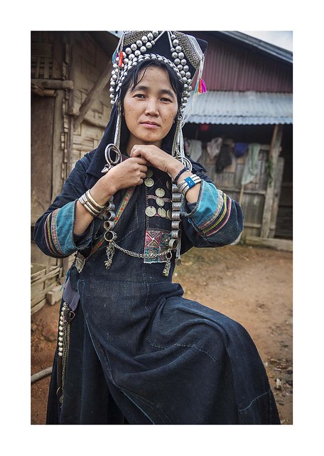 Akha women Phongsali province