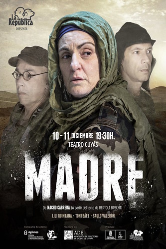 Cartel promocional de "Madre", la nueva producción de Teatro La República