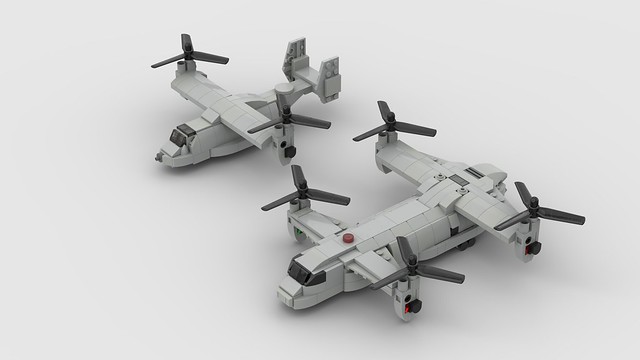 LEGO Bell Boeing V-44 Quad TiltRotor