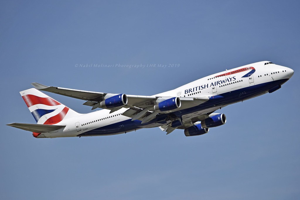 British Airways G-CIVT Boeing 747-436 cn/25821-1149 wfu 28 Feb 2020 std at TEV 3 Apr 2020 @ EGLL / LHR 14-05-2019