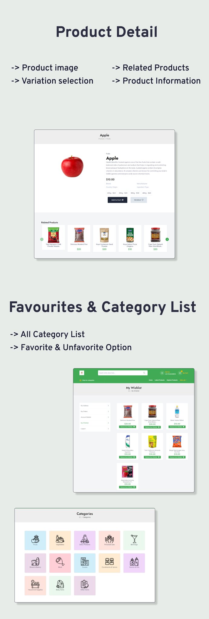 eGrocery - (Grocery, Pharmacy, eCommerce, Store) App and Web with Laravel Admin Panel + DeliveryApp - 11